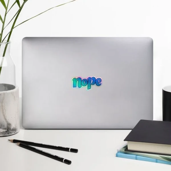 Pegatinas holográficas troqueladas