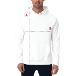 Cómo medir correctamente  con la guía de tallas sudadera oversize